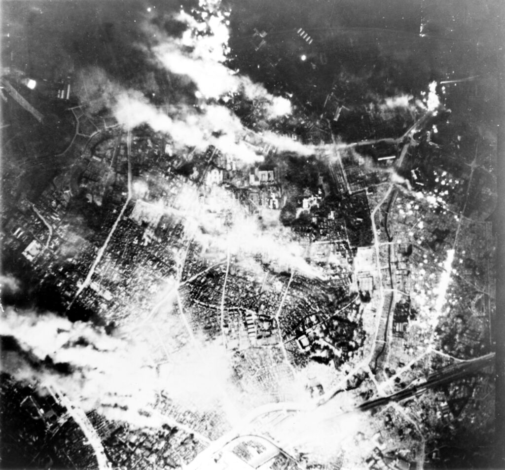B-29 View of Tokyo Fires