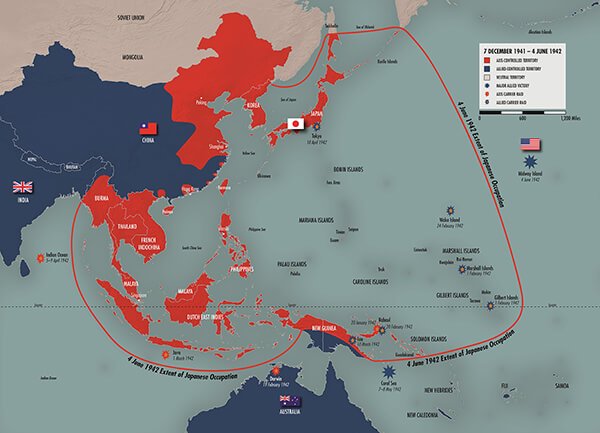 Japanese Empire June 1942