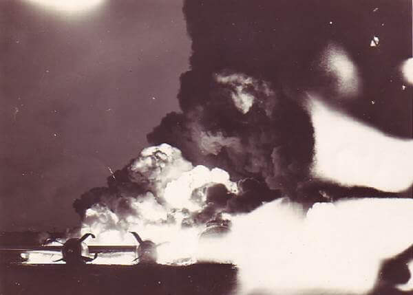 B-29 explosive crash 1945