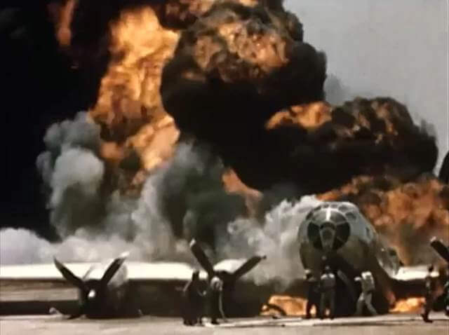 B-29 explosive fire Saipan