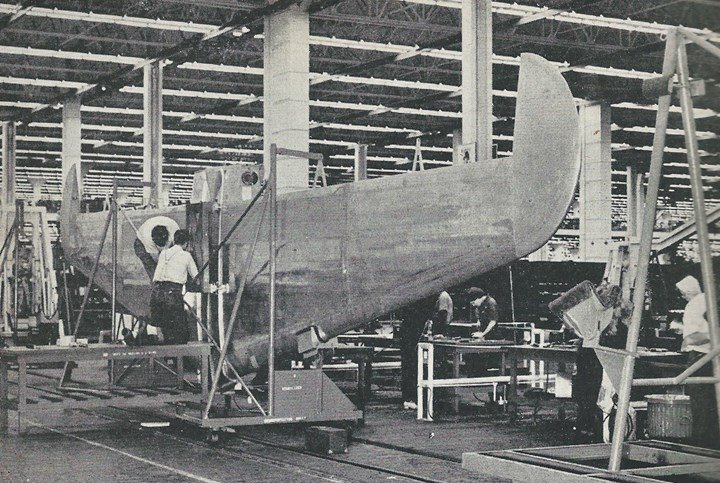 B-29 horizontal stabilizer Fisher Body, Cleveland