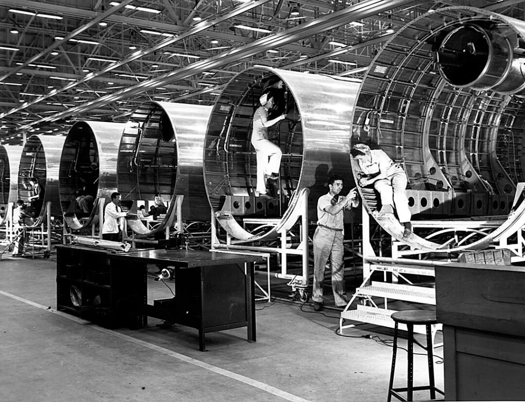 Boeing Renton fuselage assembly