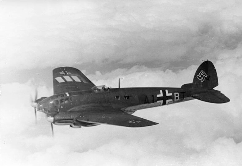 German Heinkel He 111 bomber 1939