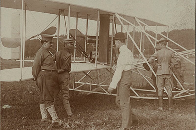 Wright Military Flyer 1909 – first U.S. military plane